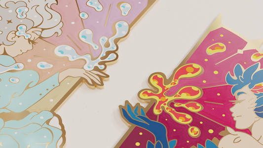 3D rendering for enamel pins!