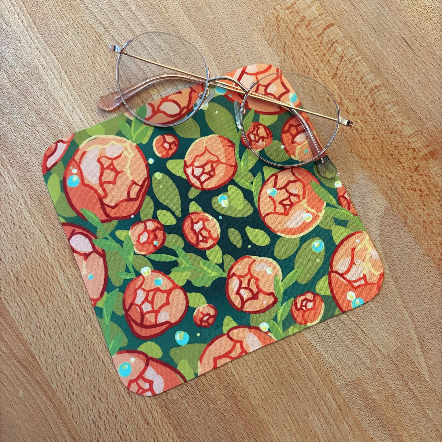 Microfiber Cloth: Peony Green