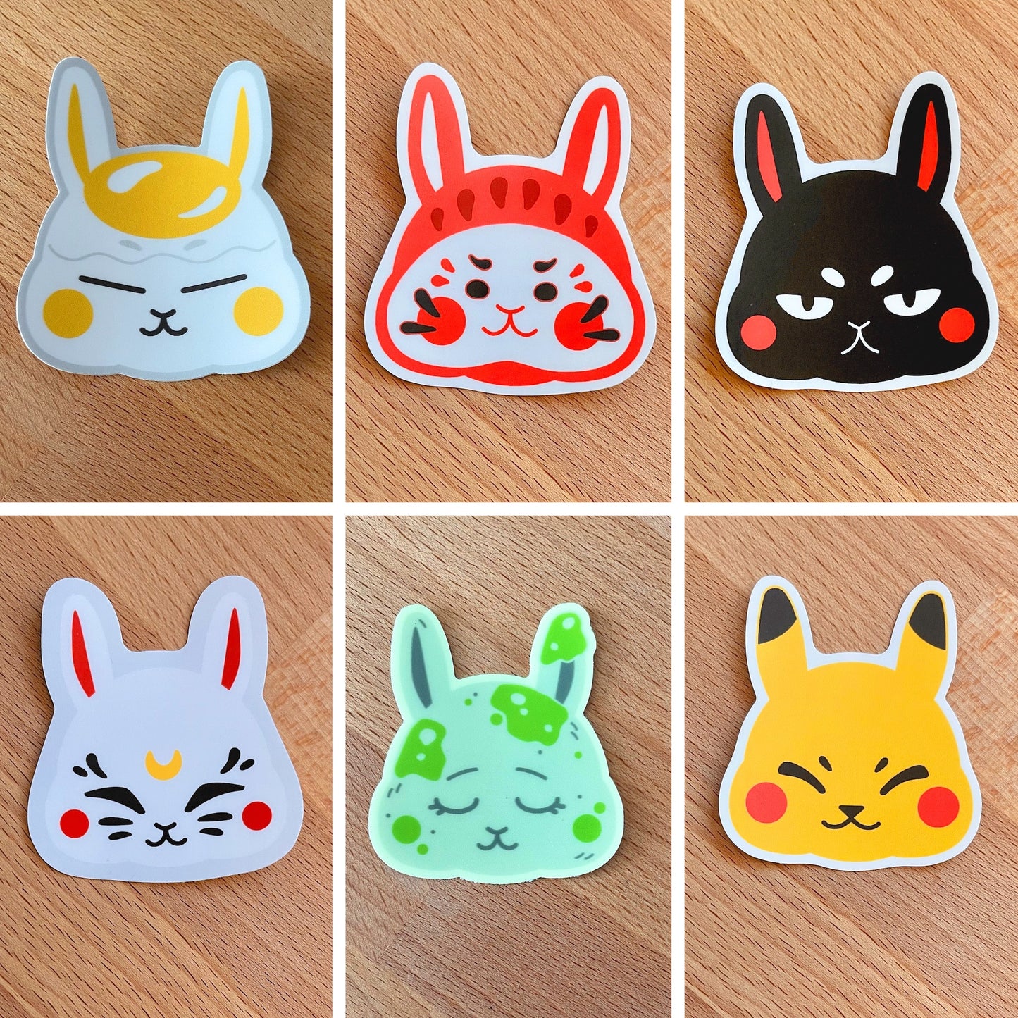 Sticker Pack: Buns!
