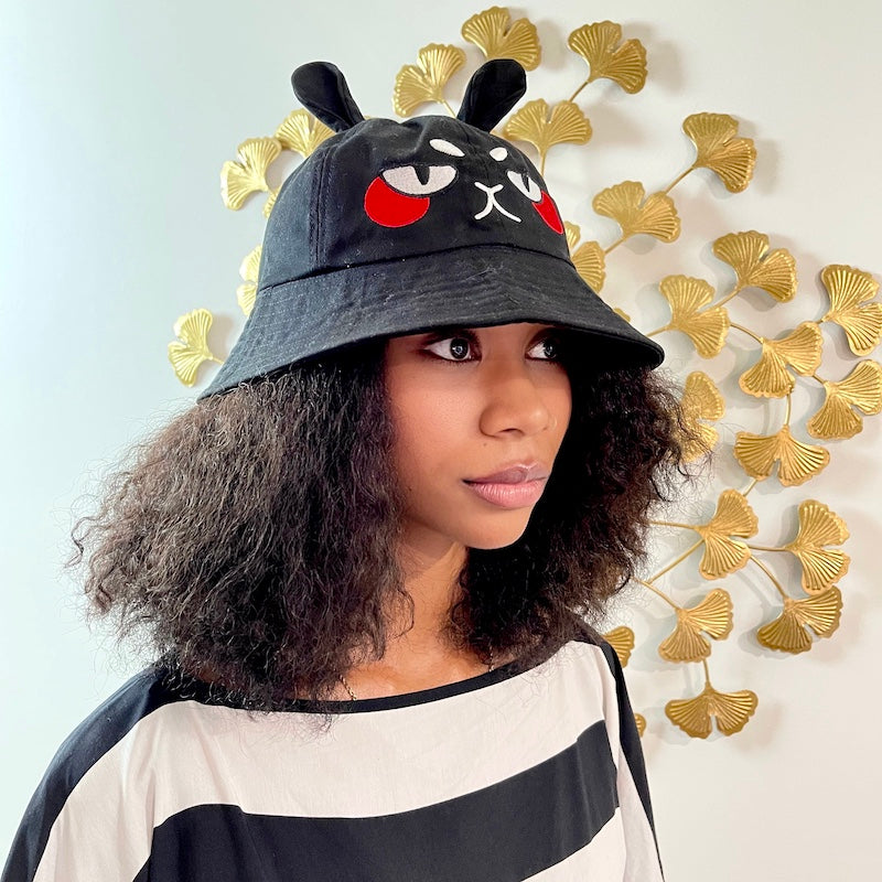 Bucket Hat: Grumpy Bun