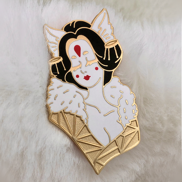 Kitsune Geisha - Gold