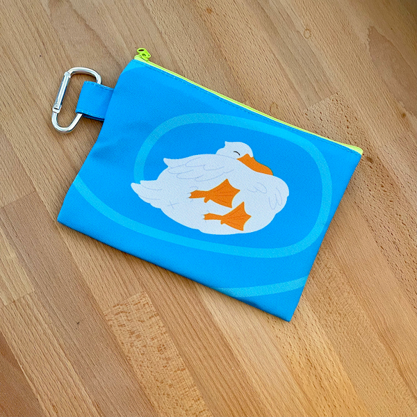 Zipper Pouch: Ducky
