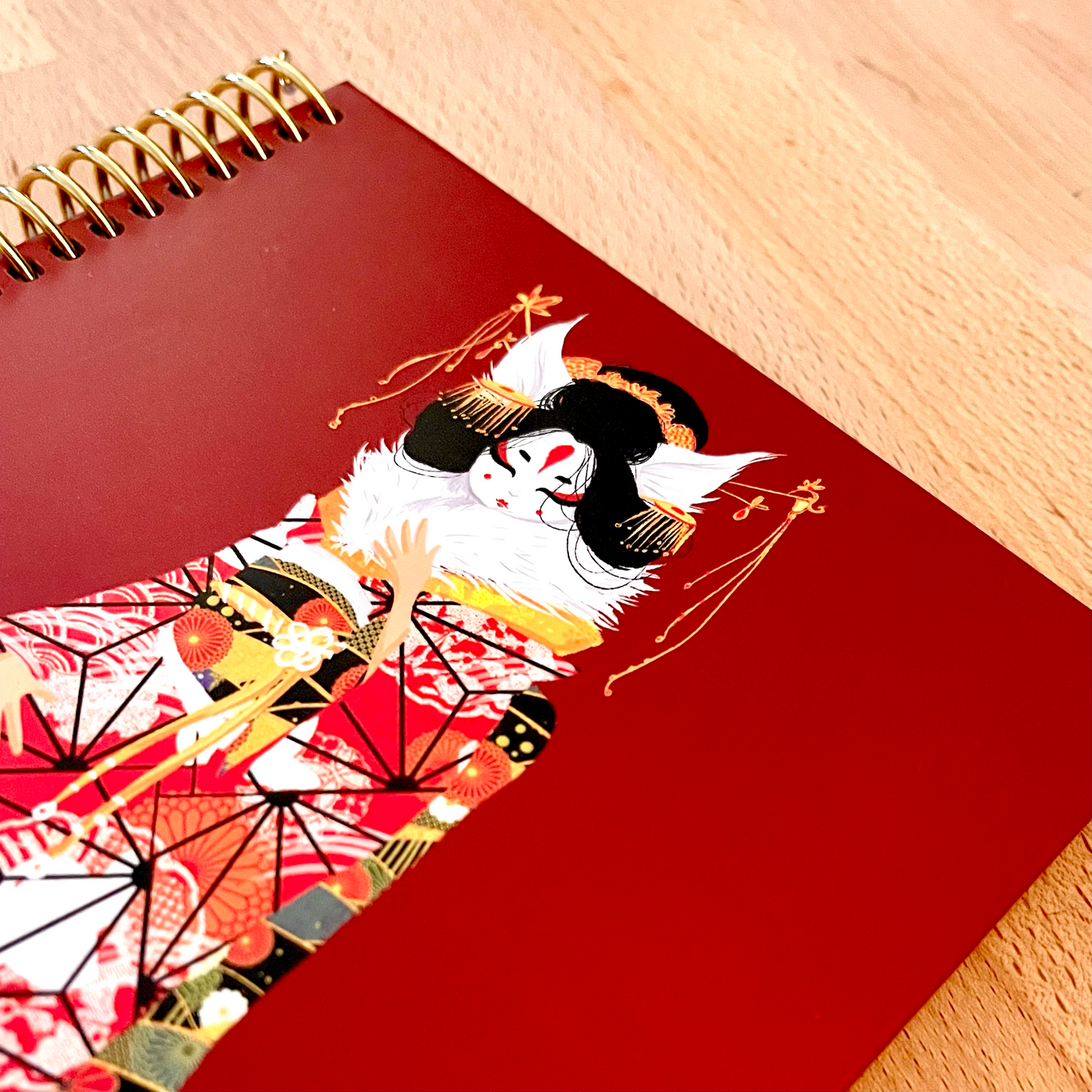 Sticker Book: Kitsune Maiko