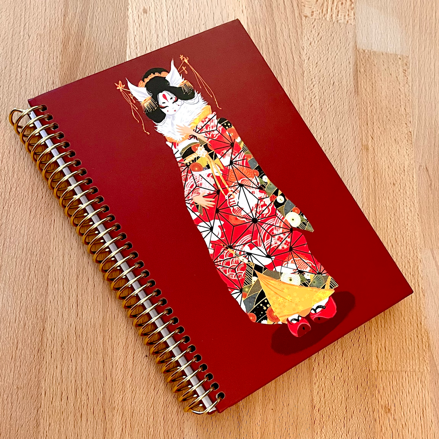 Sticker Book: Kitsune Maiko