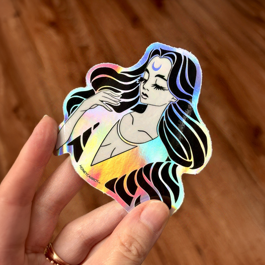 Sticker: Moon Wave