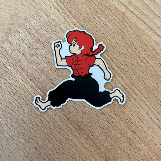 Sticker: Marathon Runner